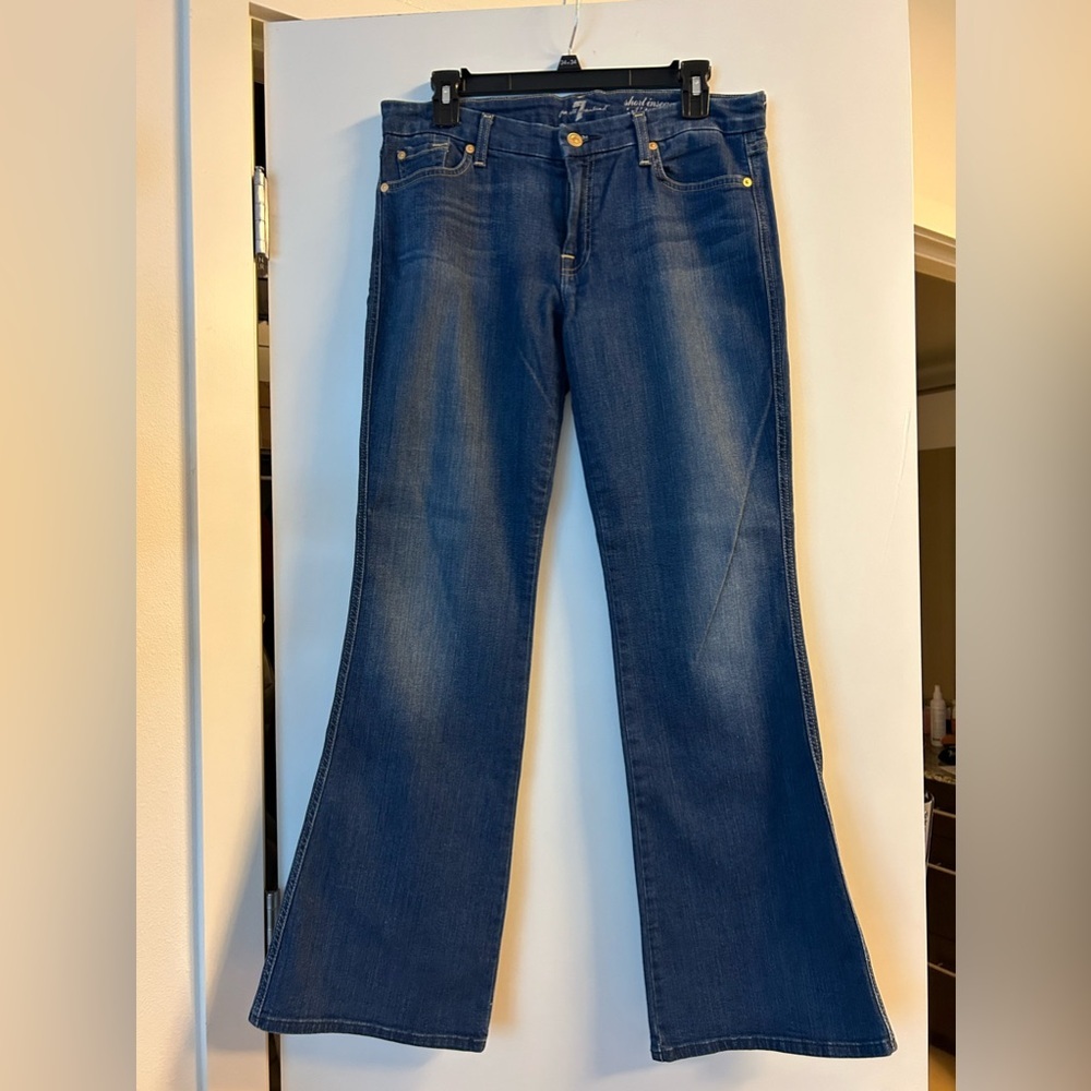 7 For All Mankind short inseam A pocket jeans